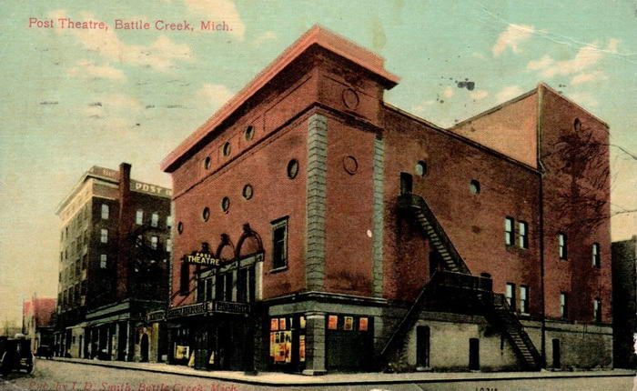 Post Theatre - 1912 Post Card